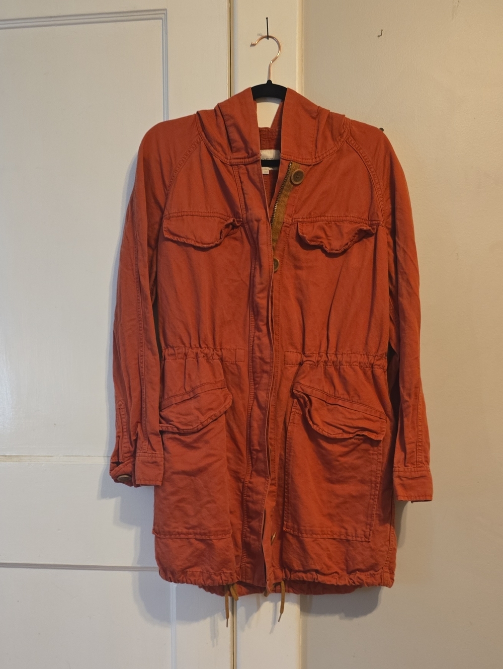 Cotton and Linen rain jacket by The Loft